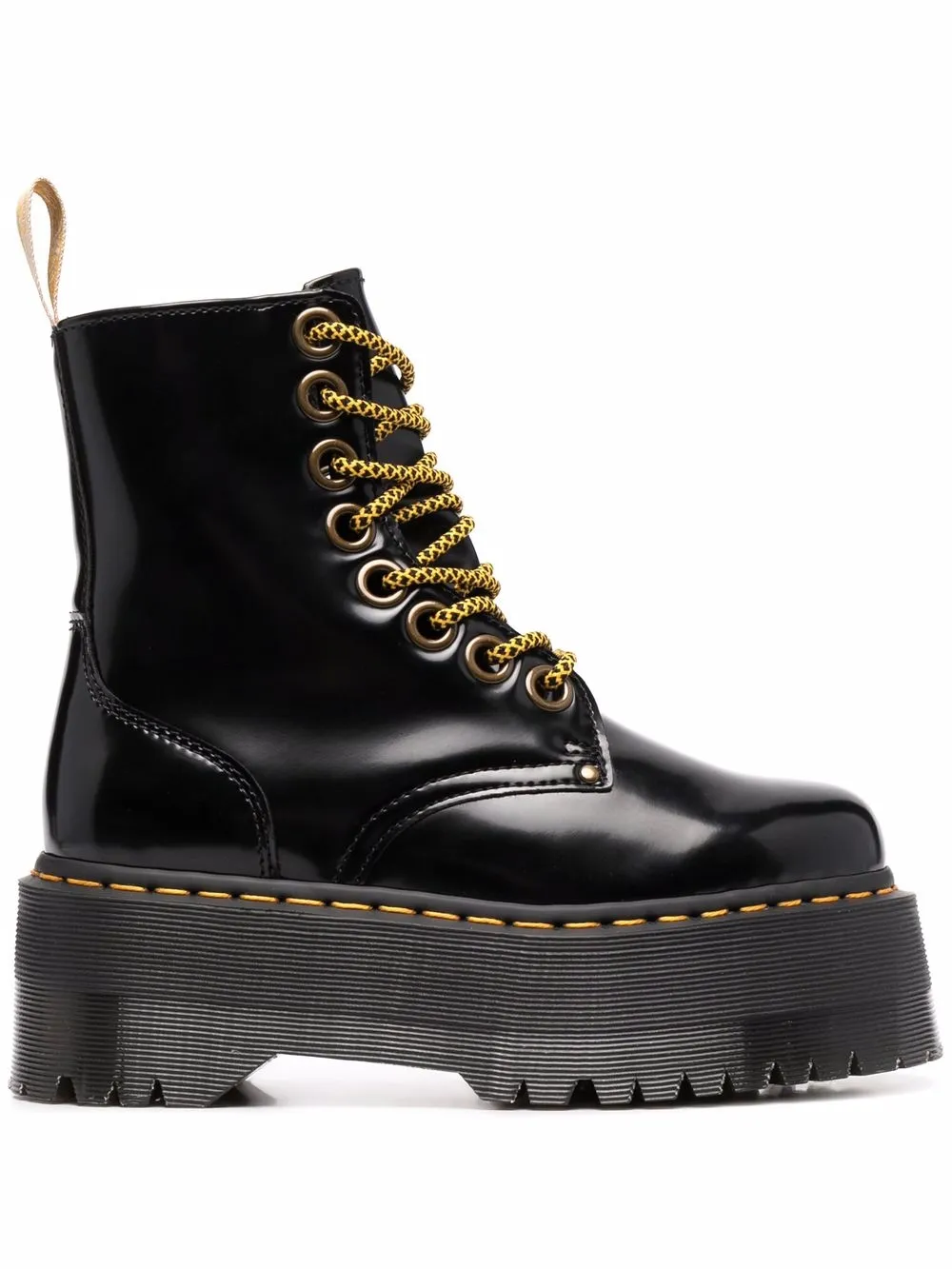 

Dr. Martens botas militares Jadon con plataforma - Negro