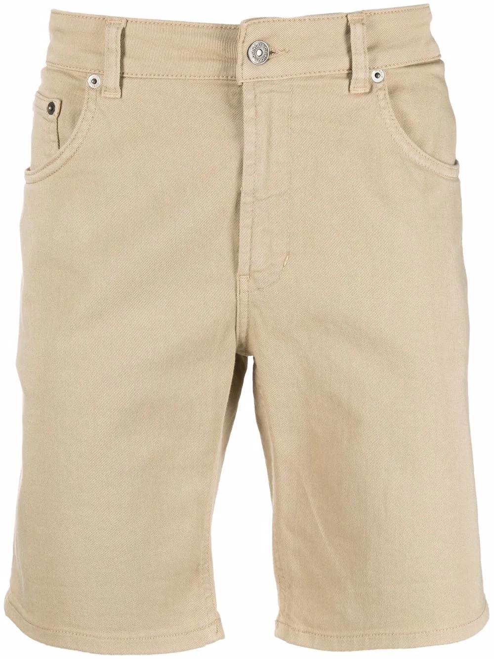

DONDUP shorts de mezclilla con logo - Neutro
