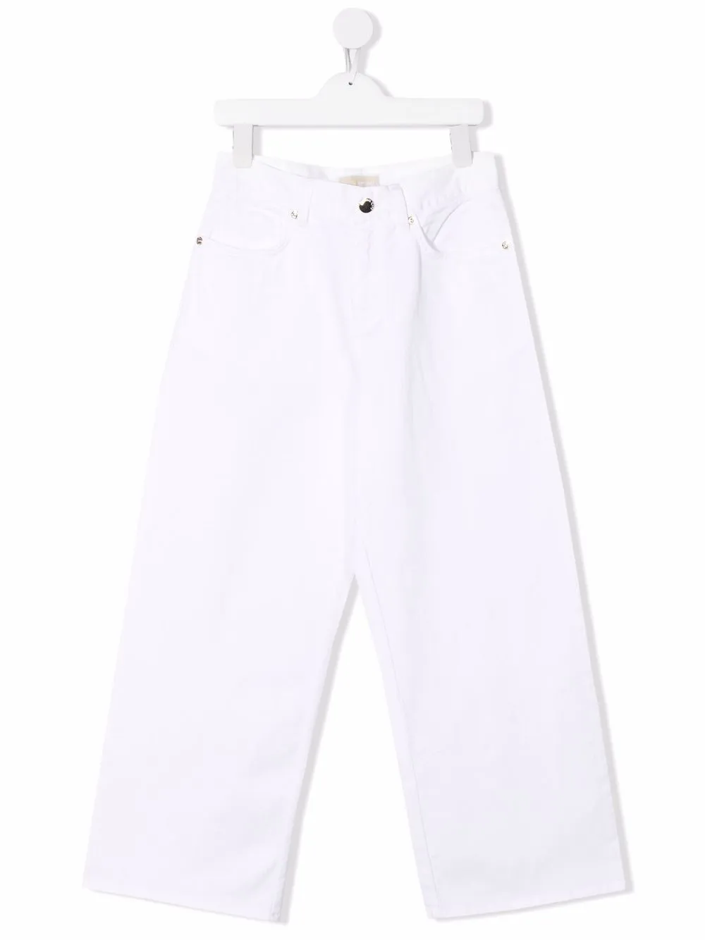 

Michael Kors Kids pantalones con placa del logo - Blanco