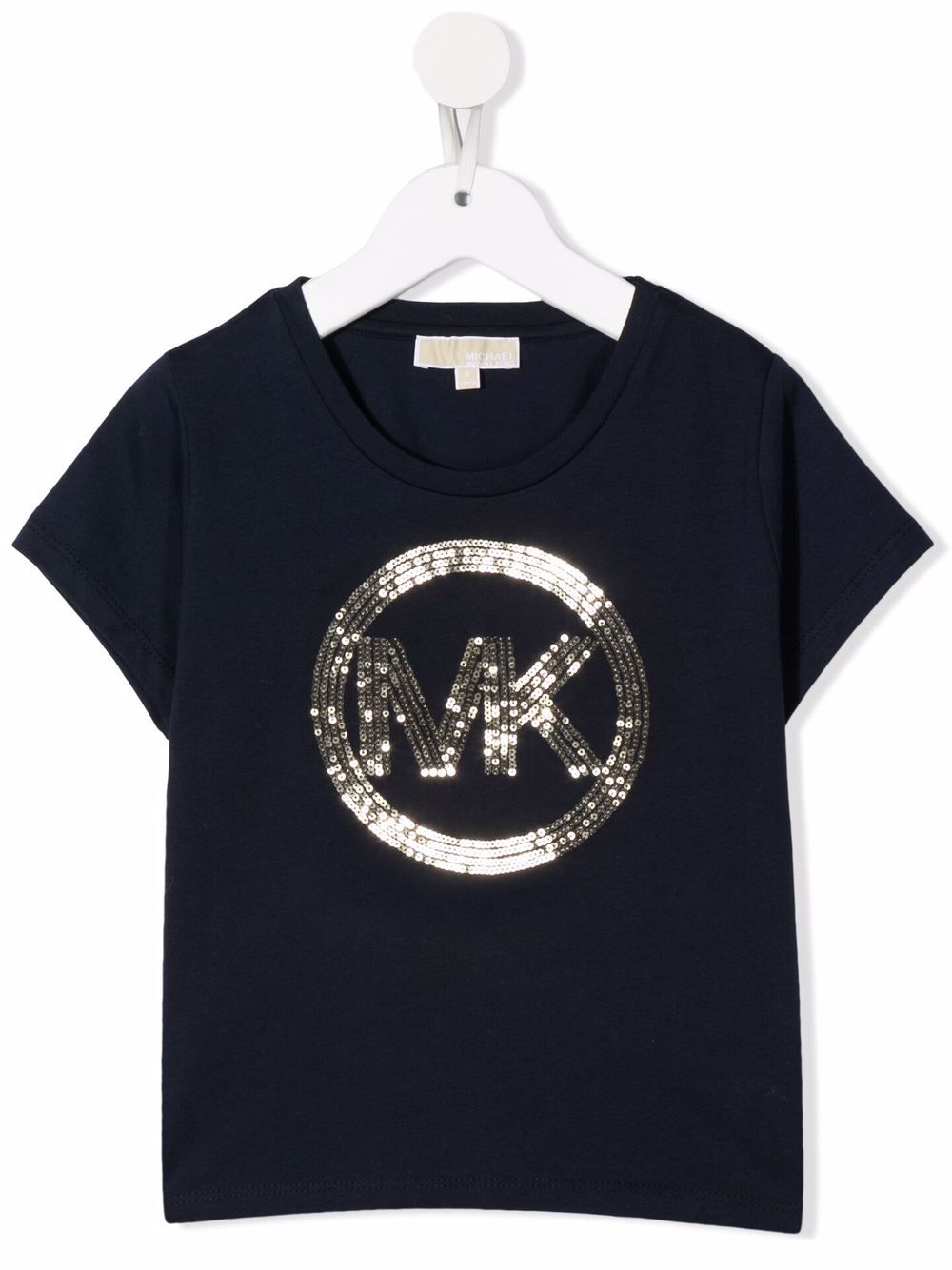 Michael Kors Kids sequin-embellished Logo T-shirt - Farfetch