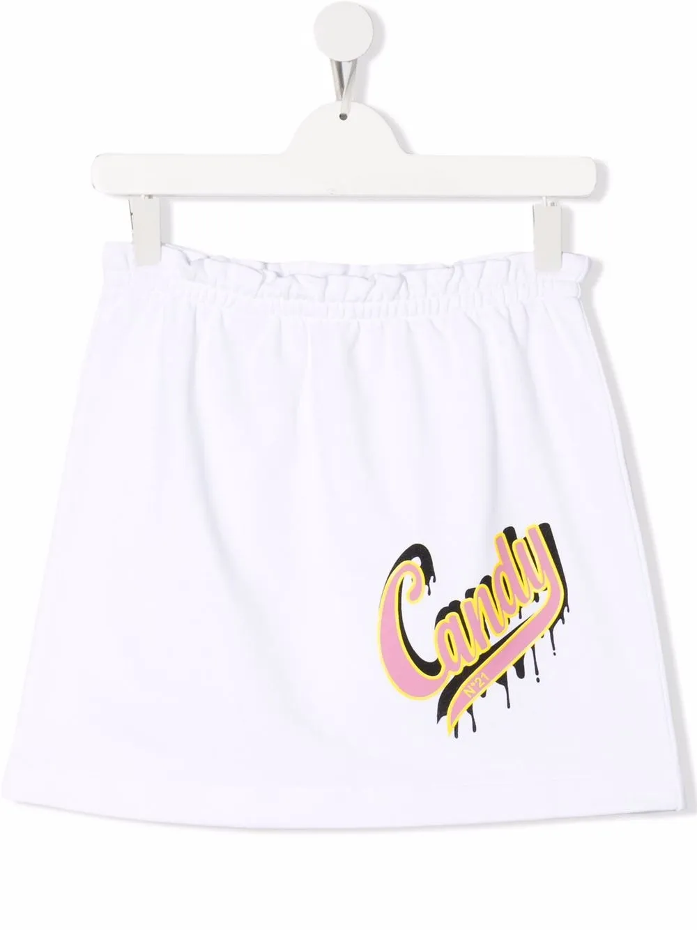 

Nº21 Kids TEEN Candy print miniskirt - White