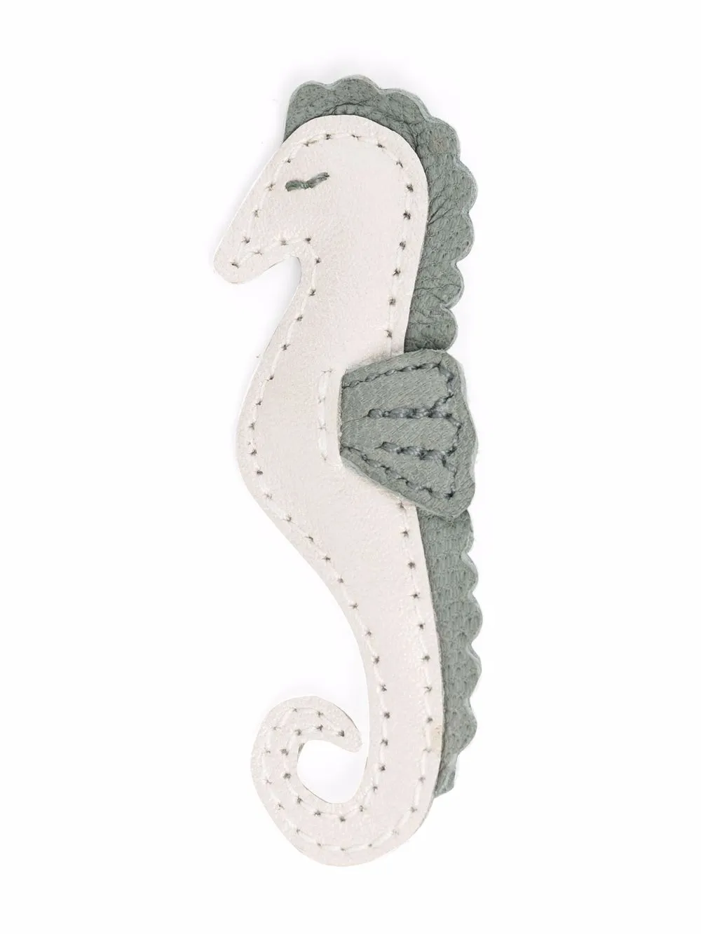 

Donsje Gurt seahorse hairclip - White