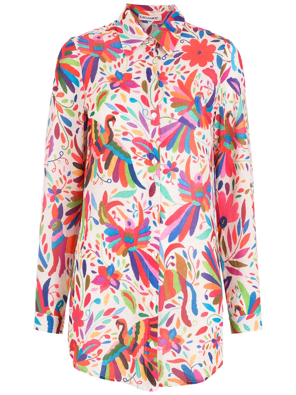 Olympiah Mexico Graphic-print Shirt In White