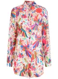 Olympiah Mexico graphic-print shirt - White