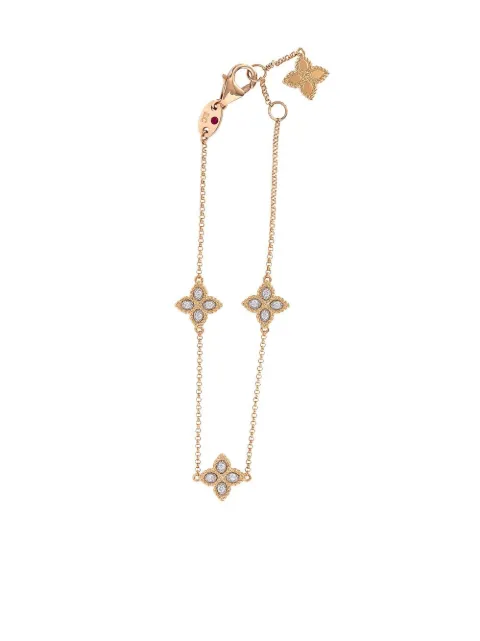 Roberto Coin Princess Flower diamond bracelet