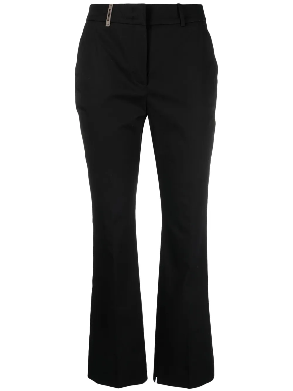 

Peserico pantalones capri rectos - Negro