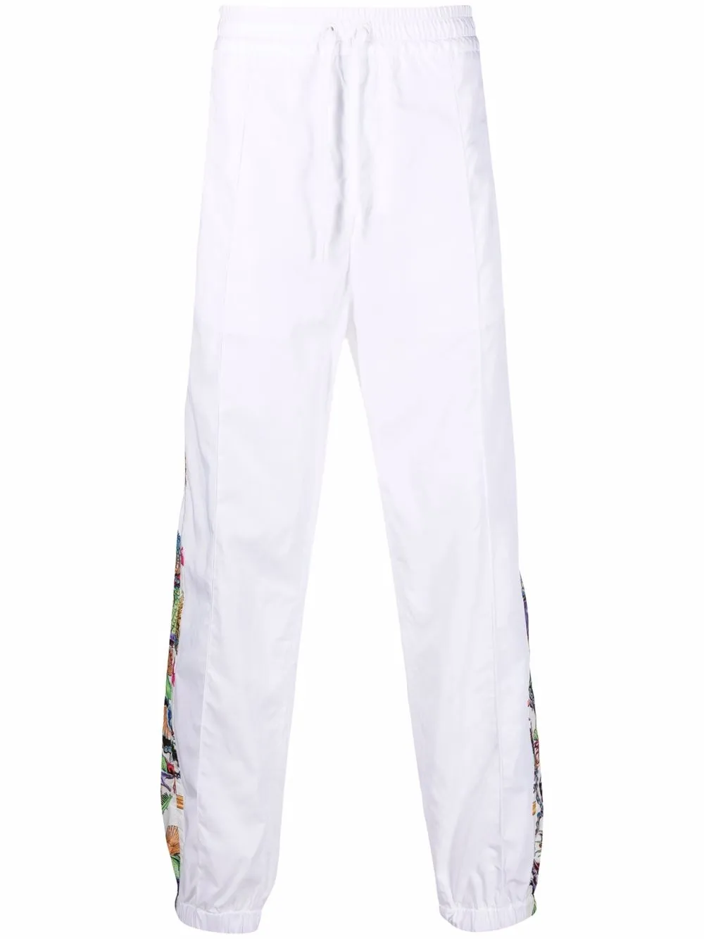 

Versace pants con estampado gráfico - Blanco