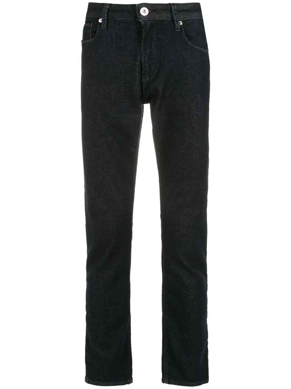 

Emporio Armani low-rise cropped jeans - Black