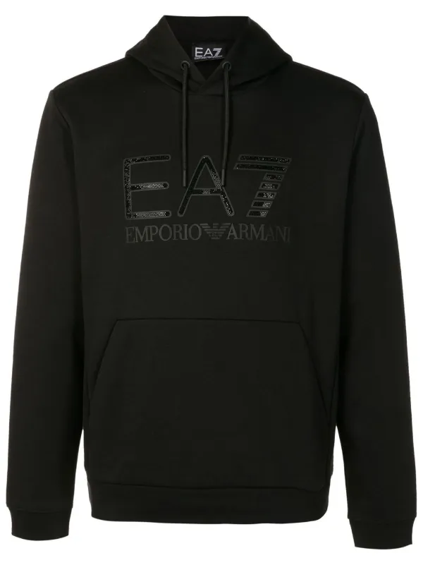 Ea7 Emporio Armani logo-embroidered 