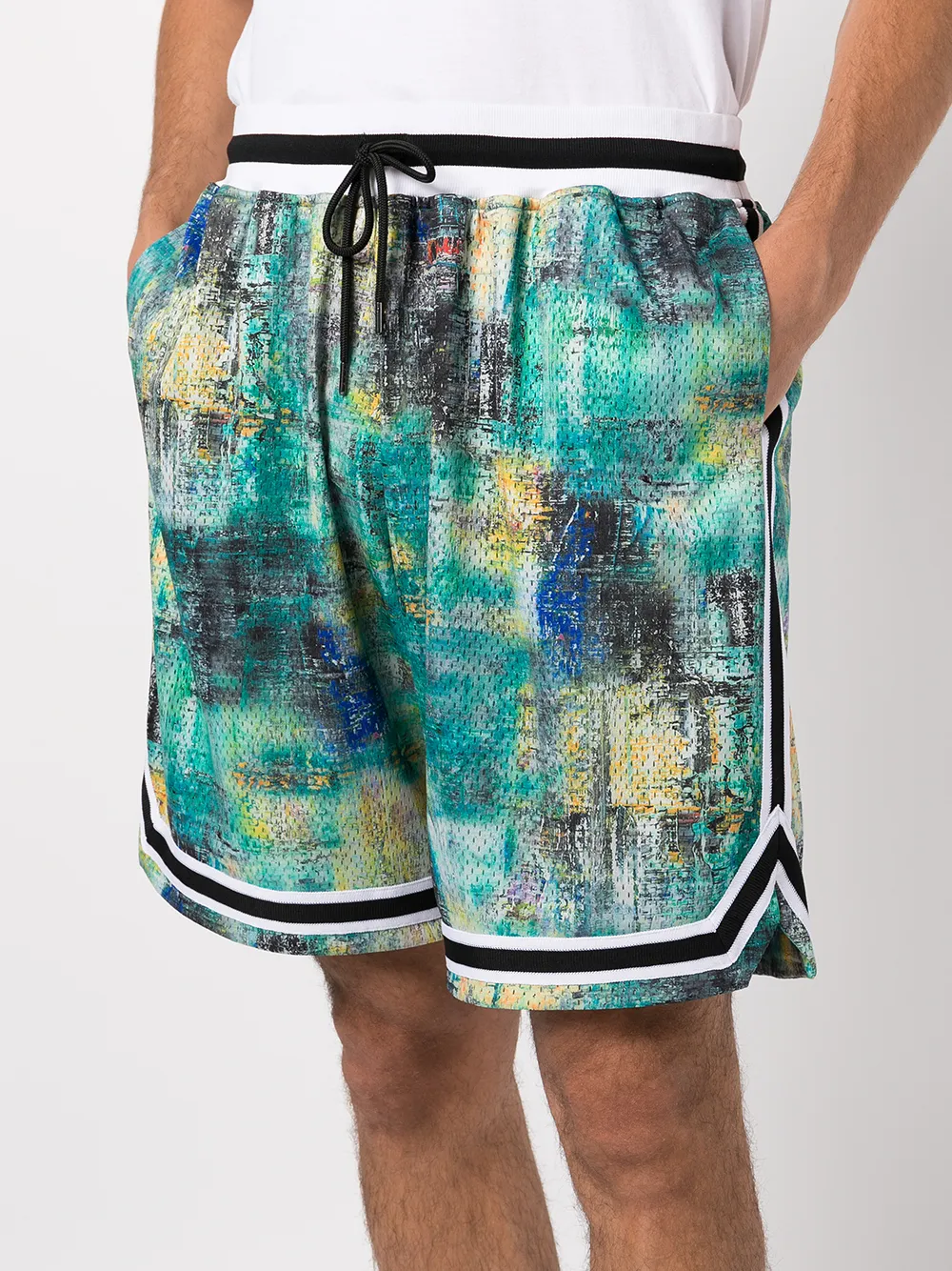 john-elliott-game-painted-pattern-shorts-farfetch