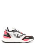 Emporio Armani panelled low-top sneakers - Multicolour