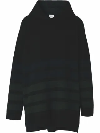 Burberry stripe 2025 detail jersey hoodie