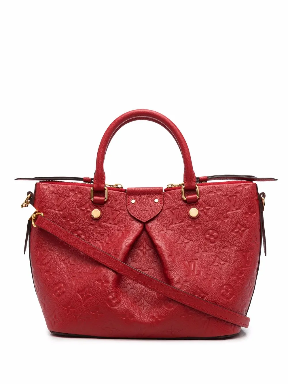 

Louis Vuitton 2015 pre-owned Mazarine PM 2way bag - Red