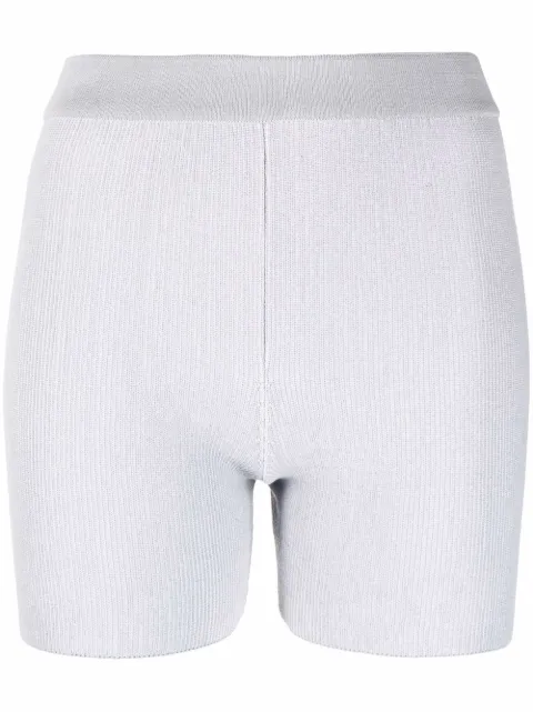 Jacquemus Le short Arancia ribbed cycling shorts