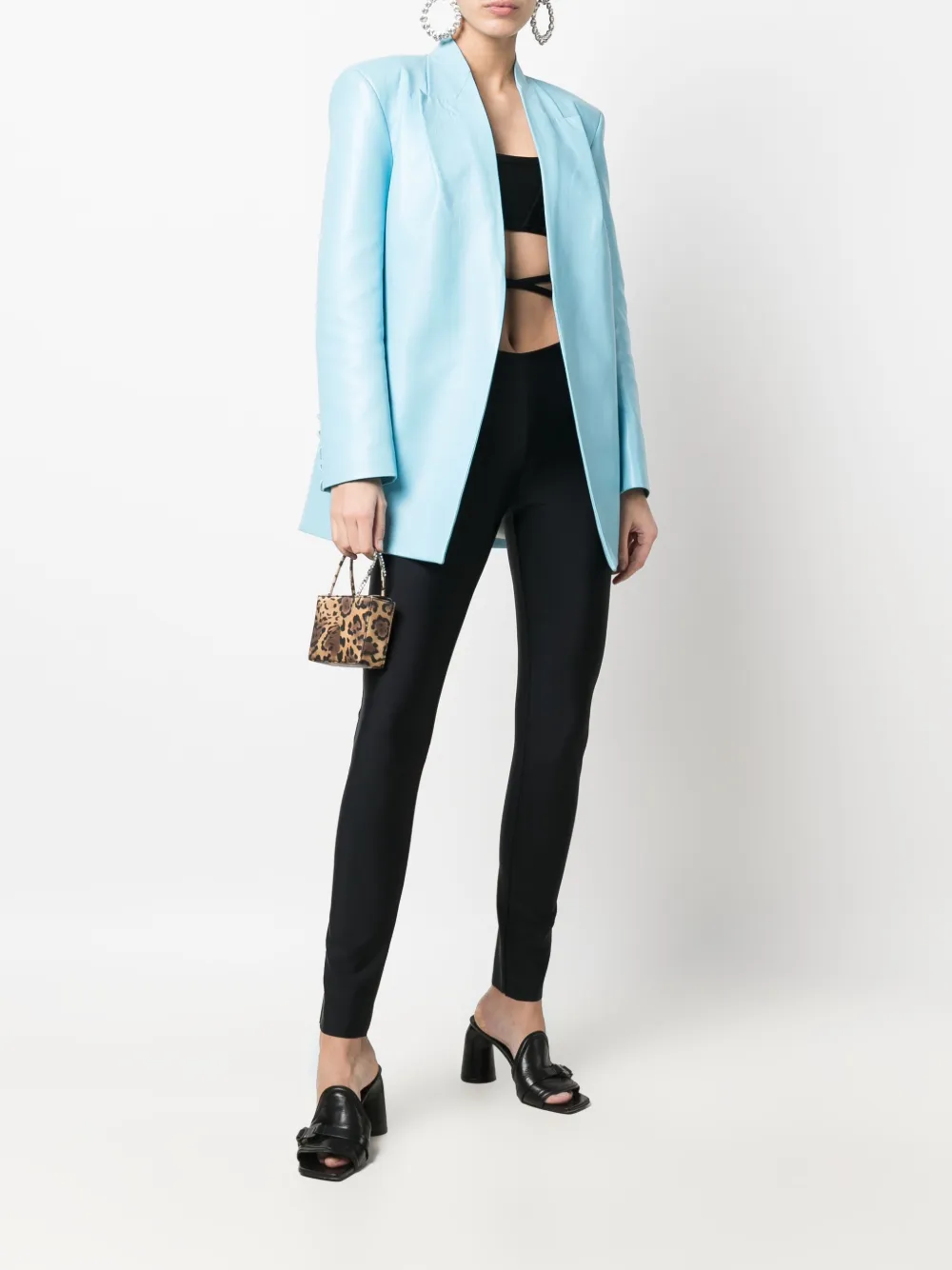 Giuseppe Di Morabito High waist legging - Zwart