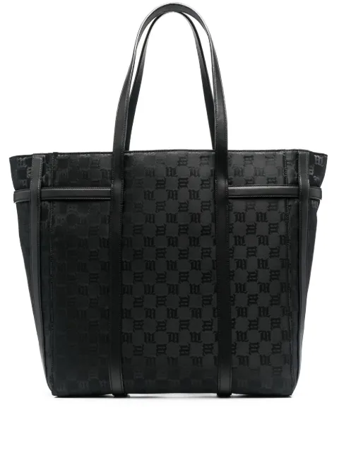 MISBHV jacquard-monogram tote bag