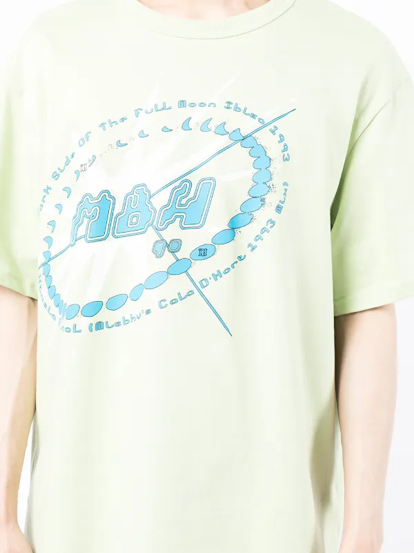 MISBHV Ibiza graphic print T shirt Green FARFETCH PL