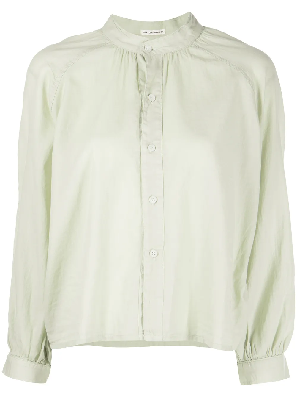 

MOTHER long-sleeve cotton shirt - Green