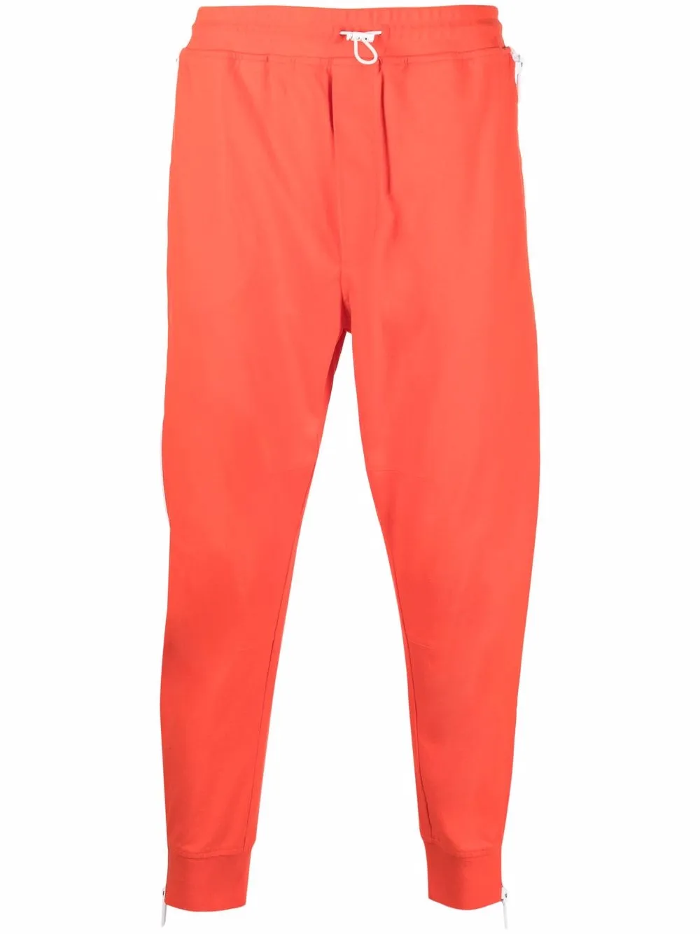 

Dsquared2 pants a rayas en bordes y cordón en la pretina - Naranja