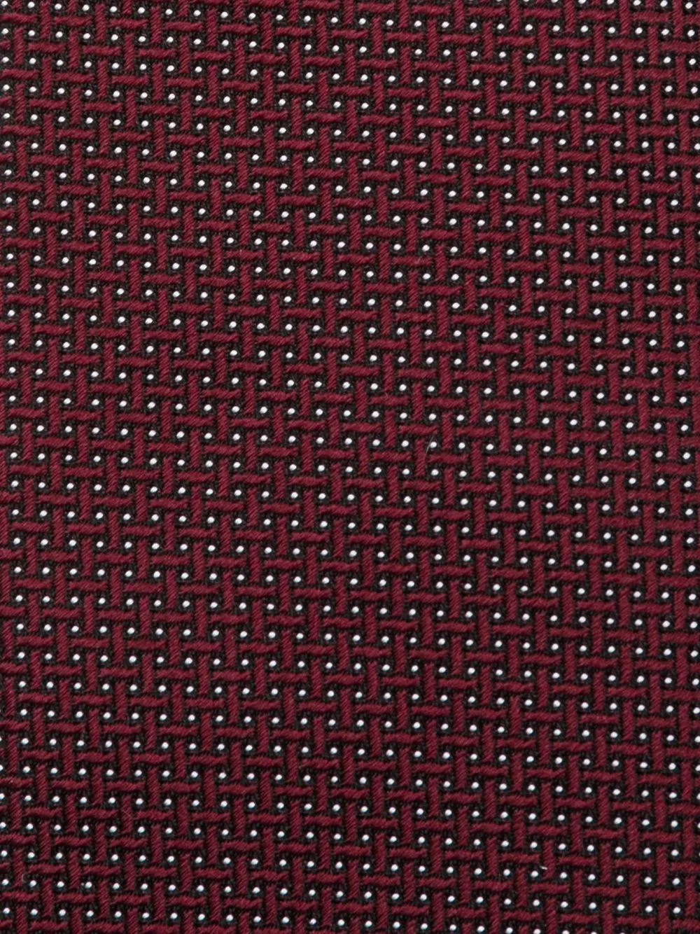 Emporio Armani Zijden stropdas Rood