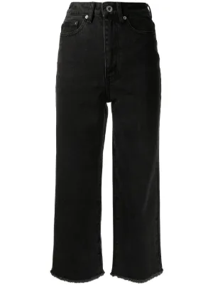 Self-Portrait Cropped Jeans for Women 