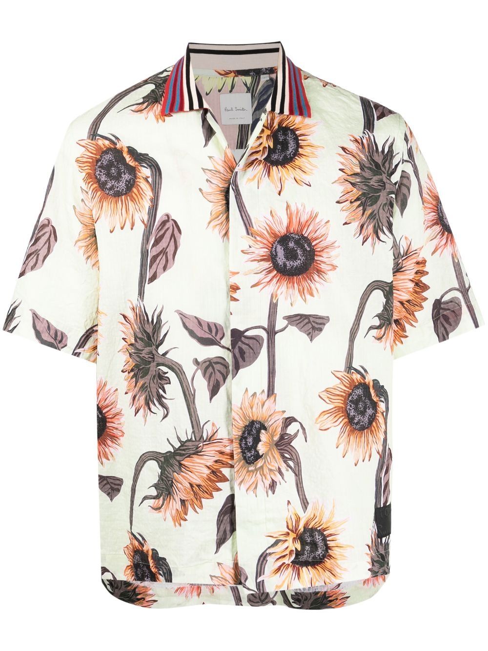 

Paul Smith sunflower-print short-sleeve shirt - Green