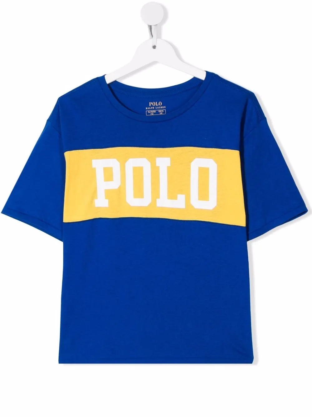 

Ralph Lauren Kids playera con logo estampado - Azul