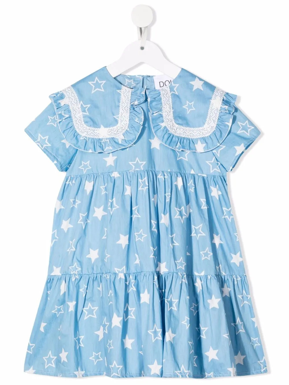 

Douuod Kids vestido con estrella estampada - Azul