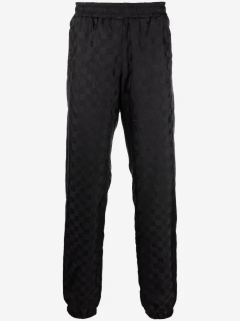 MISBHV pantalon de jogging fuselé motif monogrammé