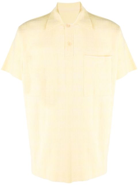 Jacquemus jacquard-knit polo shirt Men