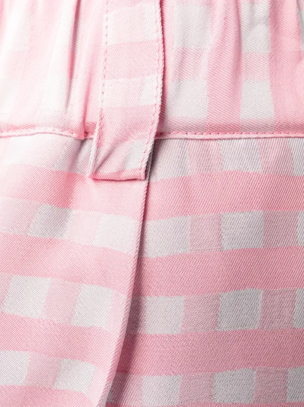 Jacquemus Le Short Gelati Pleated Shorts | Pink | FARFETCH