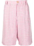 Jacquemus Le short Gelati pleated shorts - Pink