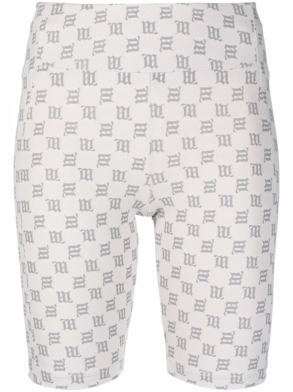 

MISBHV monogram-print cycling shorts - Grey