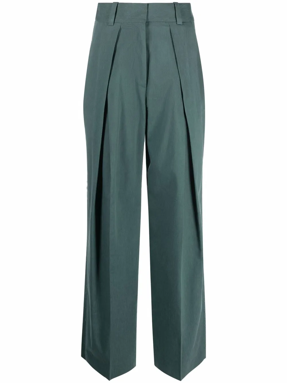 

Low Classic pantalones rectos - Verde