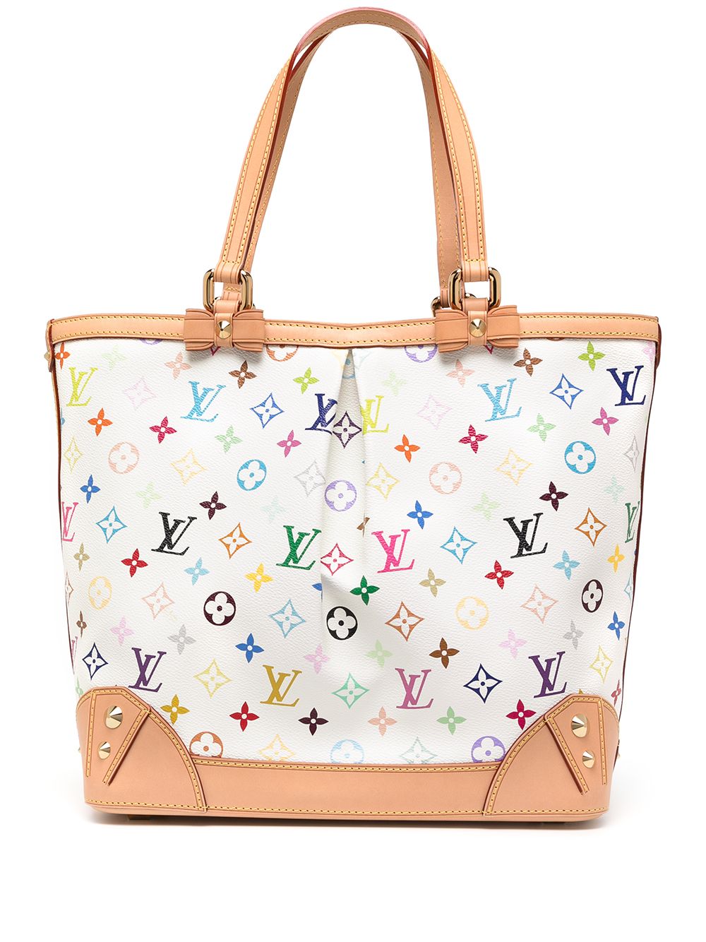 Louis Vuitton Takashi Murakami Black Multicolore Monogram Coated Canvas  Sharleen MM Gold Hardware, 2011 Available For Immediate Sale At Sotheby's