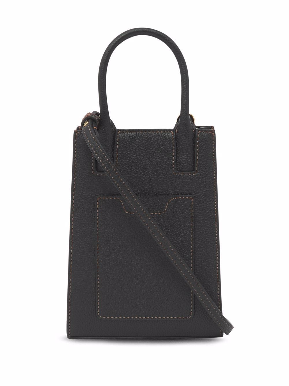 Burberry Shopper met monogram - Zwart