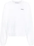 Off-White Caravaggio Arrow-print crew-neck sweatshirt
