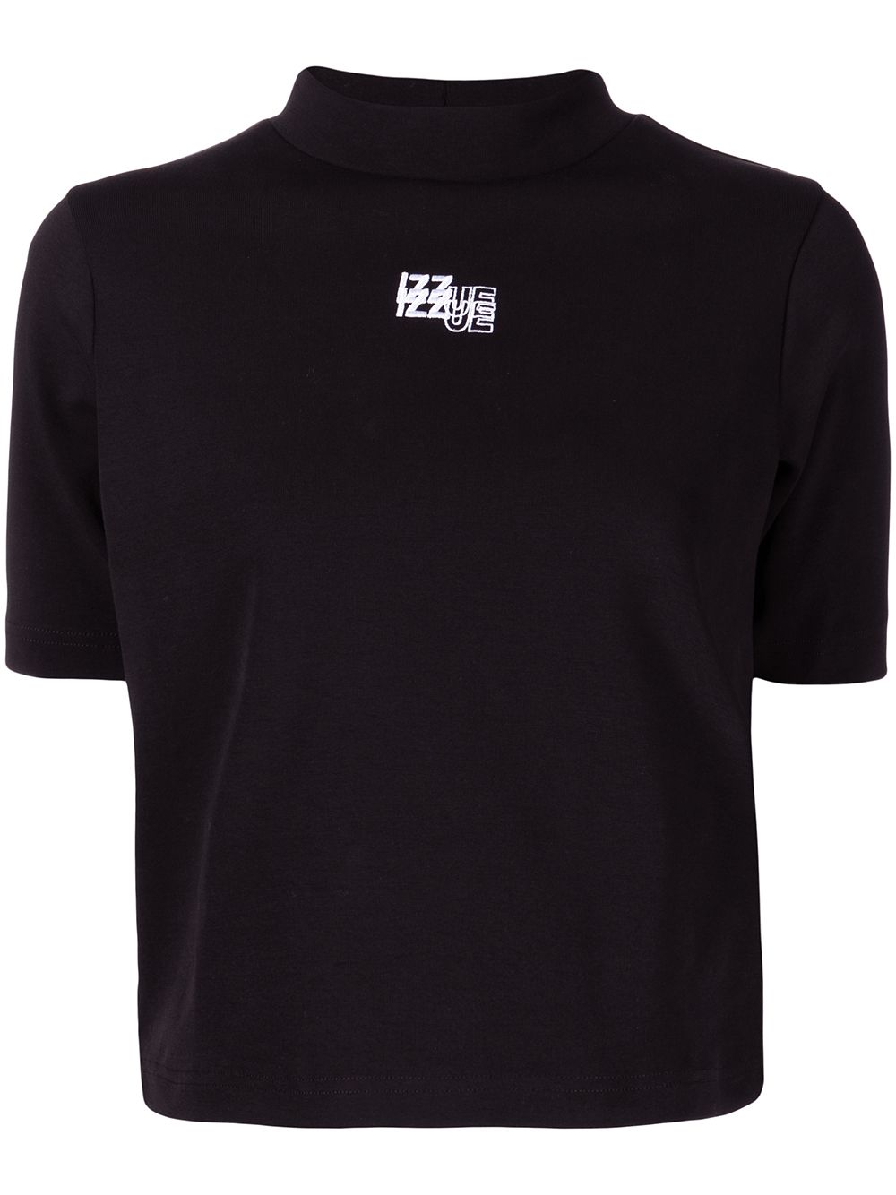 Izzue Logo crew-neck T-shirt - Farfetch