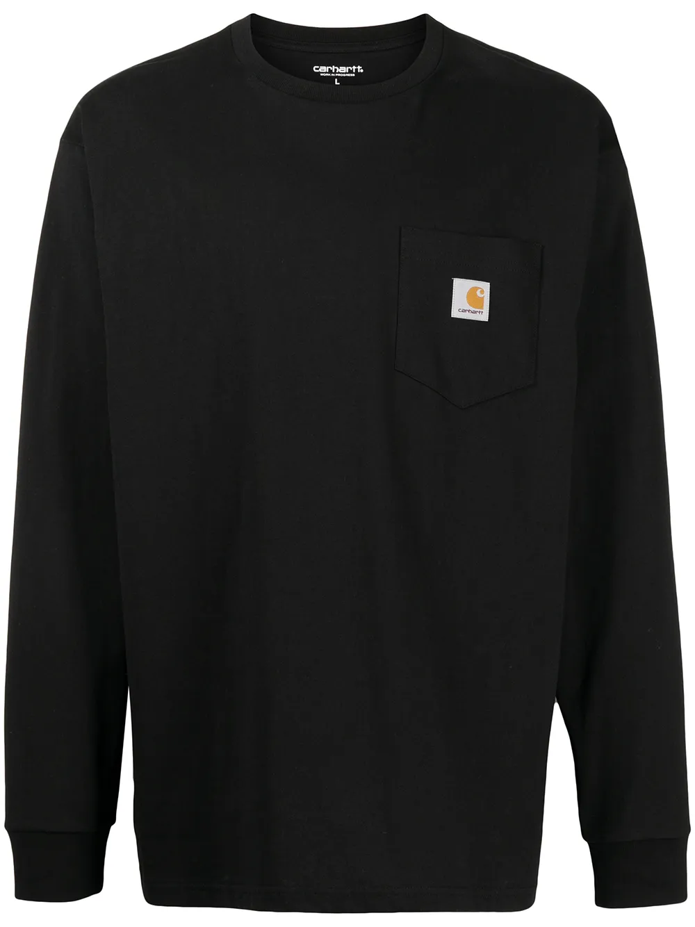 

Carhartt WIP playera con parche del logo - Negro