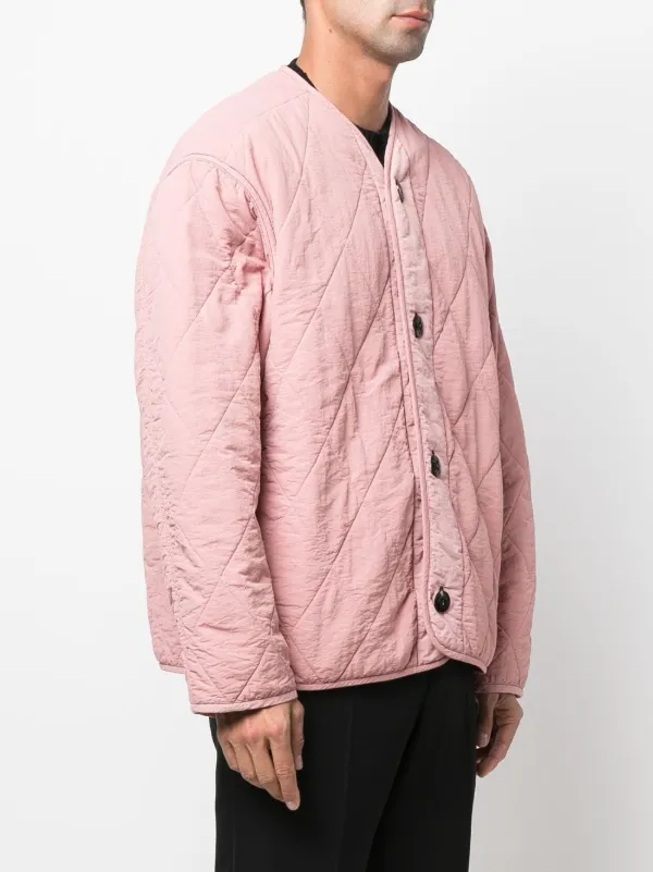 OAMC Quilted button-up Jacket - Farfetch