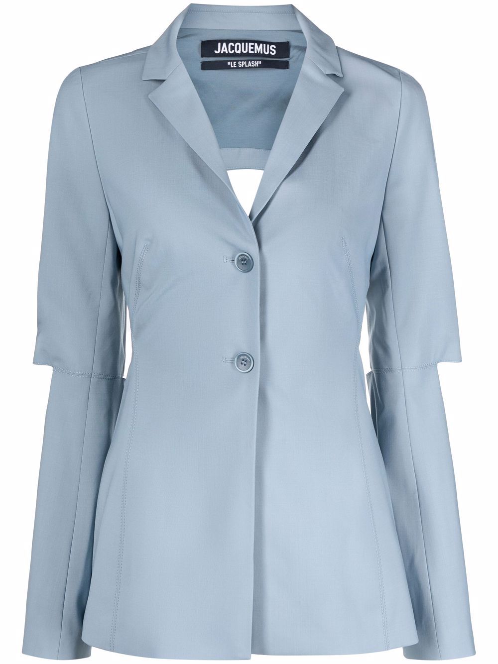 

Jacquemus La Veste Melo open-back jacket - Blue