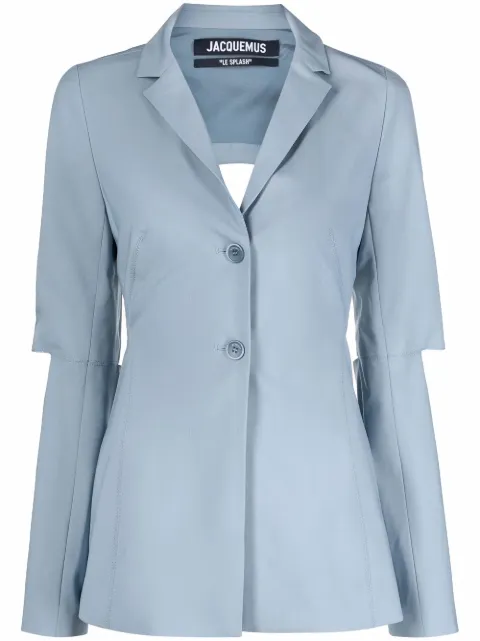 Jacquemus La Veste Melo open-back jacket
