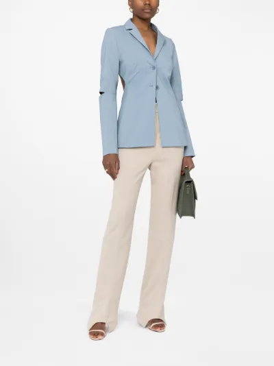 Sale Jacquemus La Veste Melo open-back 