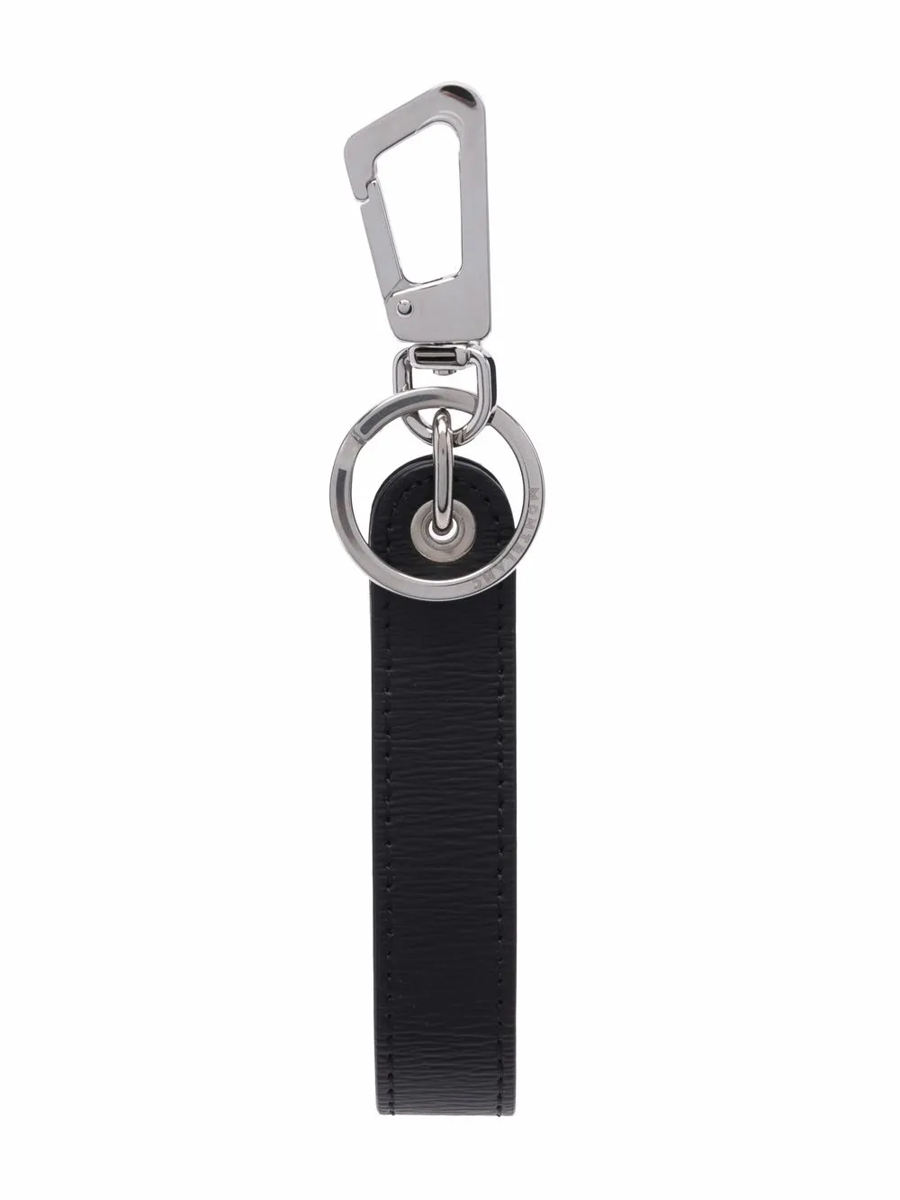 

Montblanc llavero con logo grabado - Negro