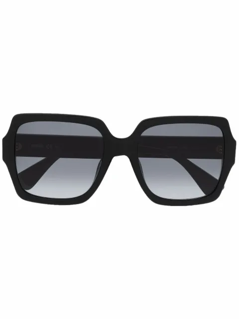 Moschino Eyewear نظارة شمس بعدسات ملونة وإطار كبير