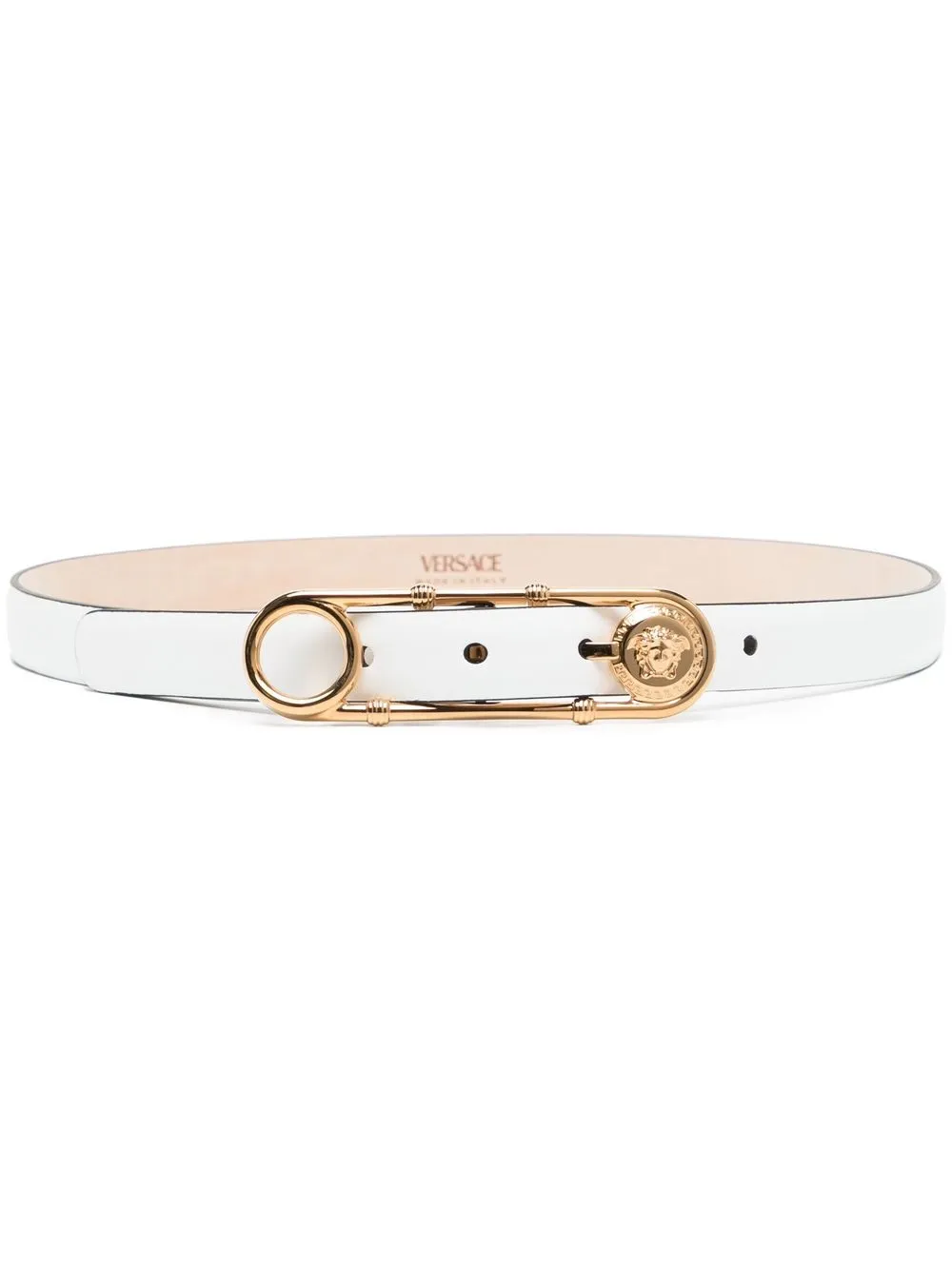 VERSACE MEDUSA LEATHER BELT