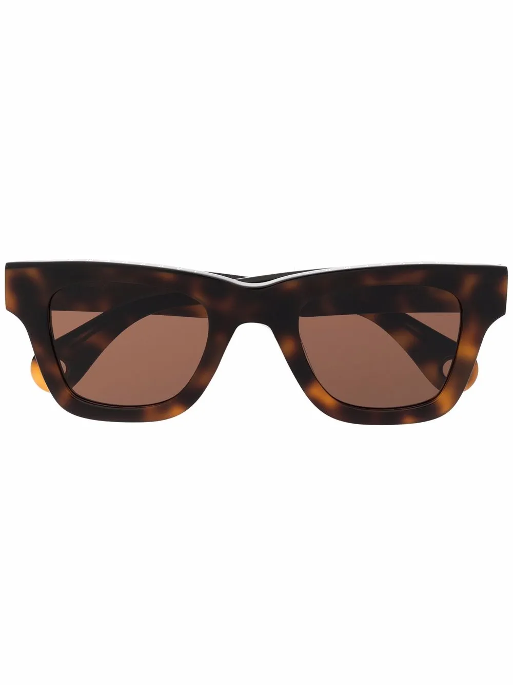 

Jacquemus lentes de sol Les Lunettes con armazón en D - Marrón