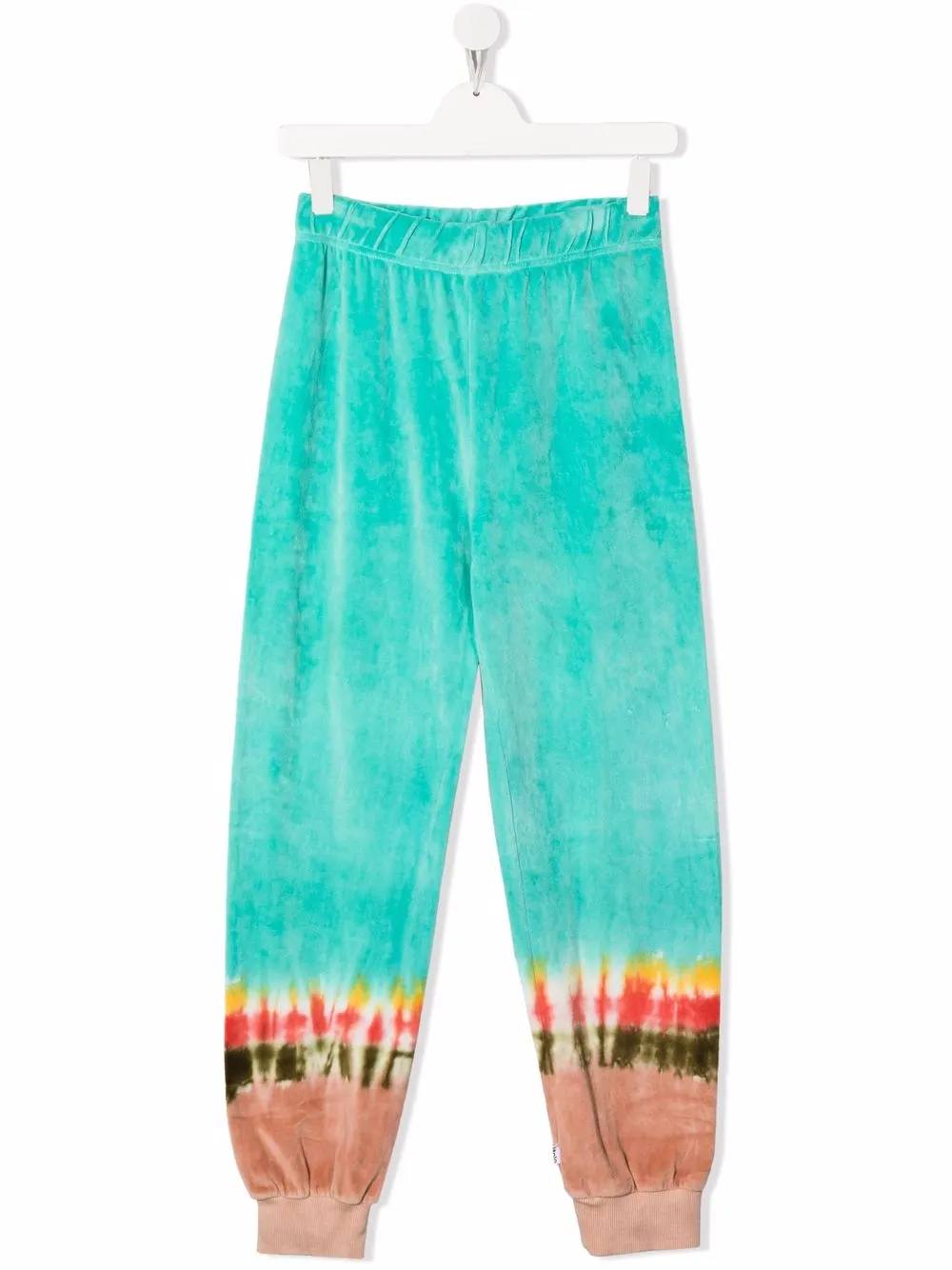 

Molo pants con estampado tie-dye - Azul