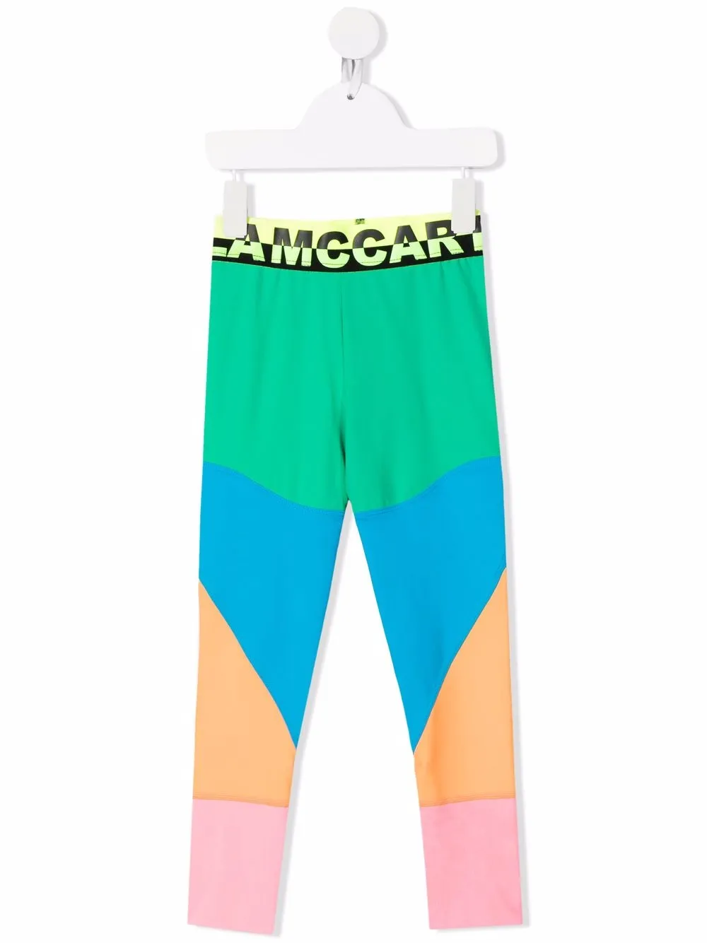 

Stella McCartney Kids leggins con diseño color block - Azul