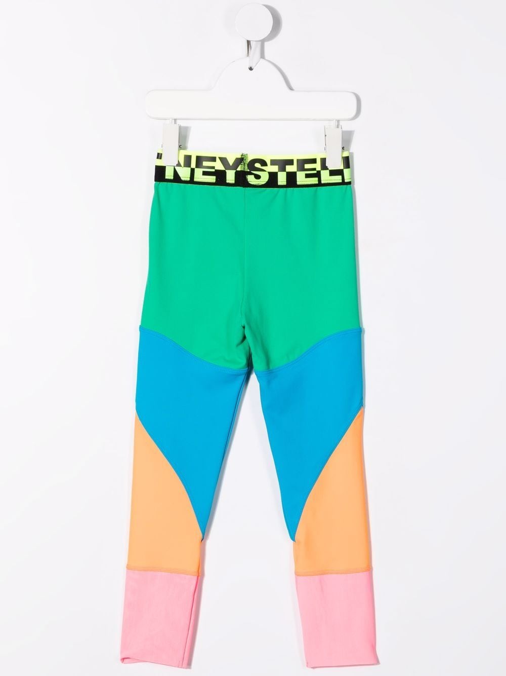 Stella McCartney Kids Legging met colourblocking - Blauw